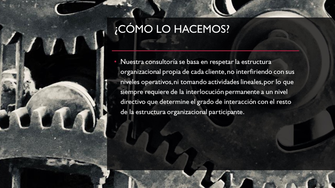 OMRG Como Lo Hacemos
