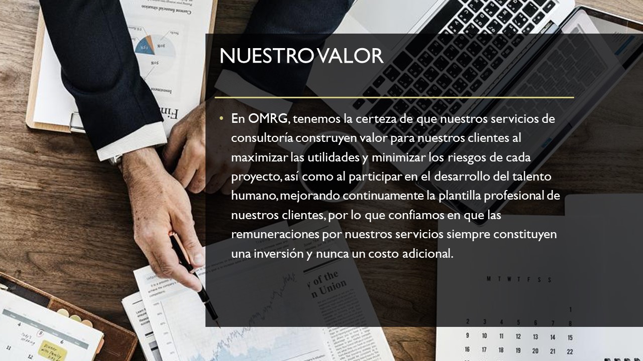 OMRG Nuestro Valor
